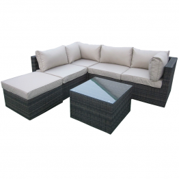Rattan Miami 5 Seater 